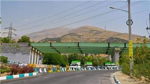 پل شهدای دارآباد وارد فاز تکمیل شد